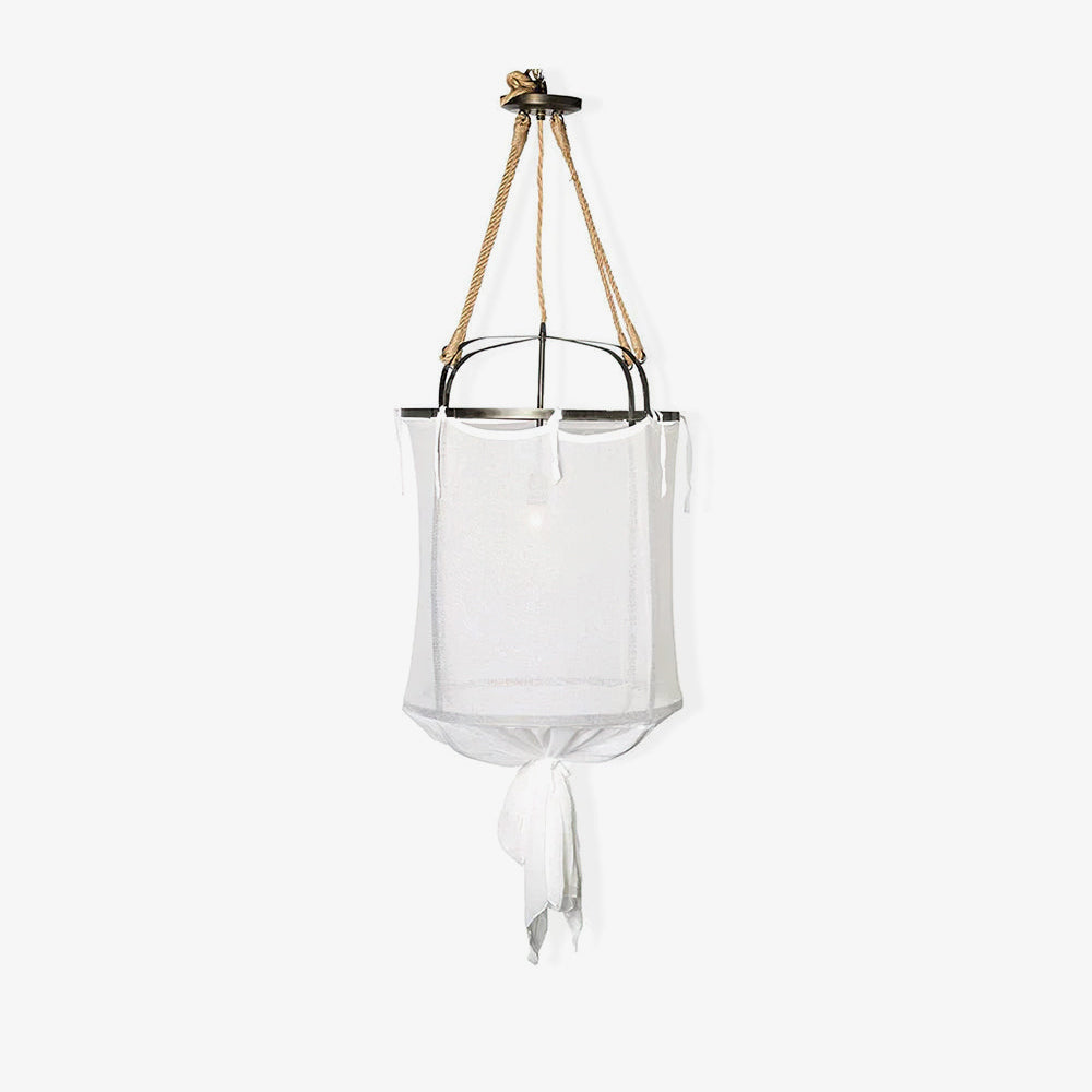 Provence Linen Pendant Light - Lumpaz