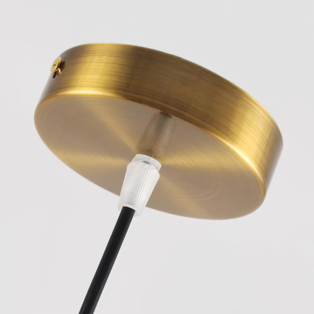 Flying Saucer Walnut Pendant Lamp - Lumpaz