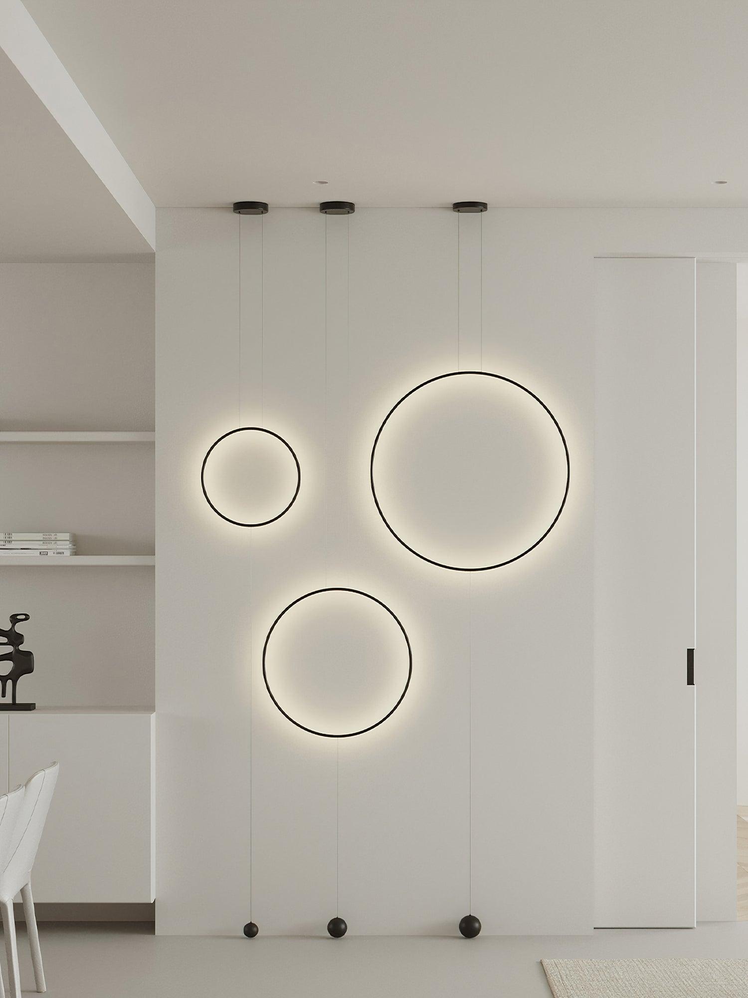 Nightfall Circle Pendant Light - Lumpaz
