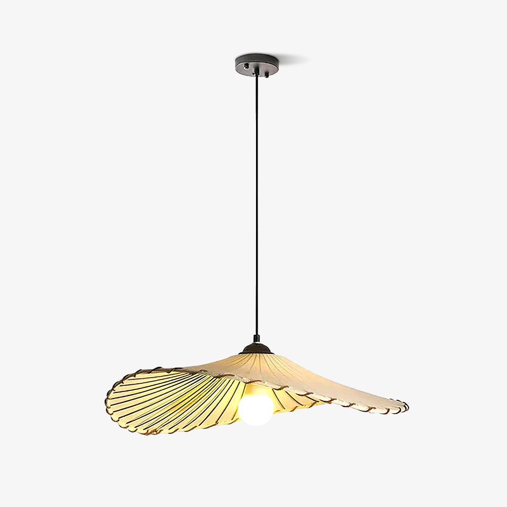 Lotus Leaf Fabric Pendant Light - Lumpaz