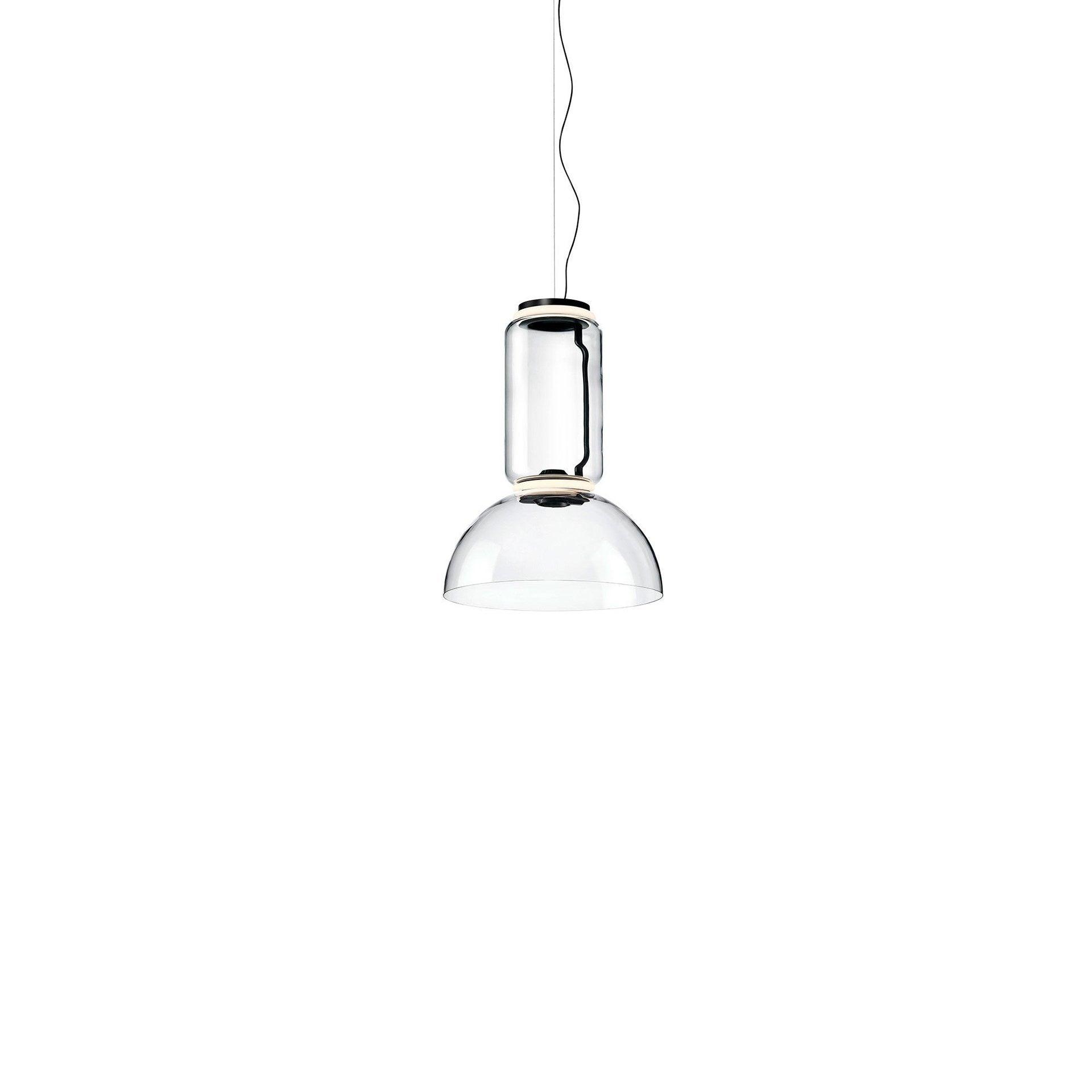 Cylindrical Glass Pendant Light - Lumpaz