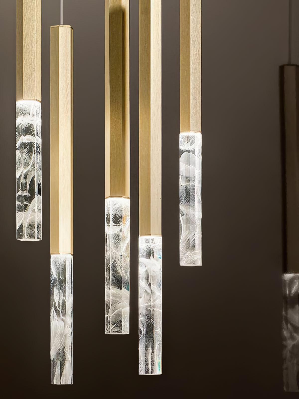 Shine Vertical Plumage Suspension - Lumpaz