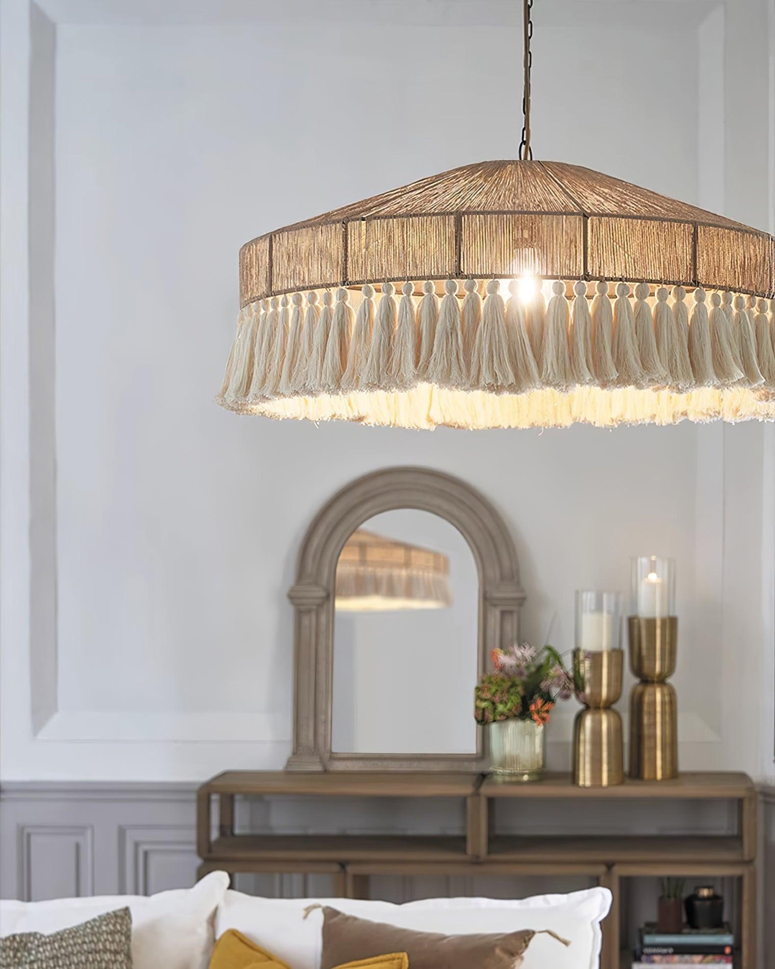 Bohemian Fringe Pendant Lamp - Lumpaz