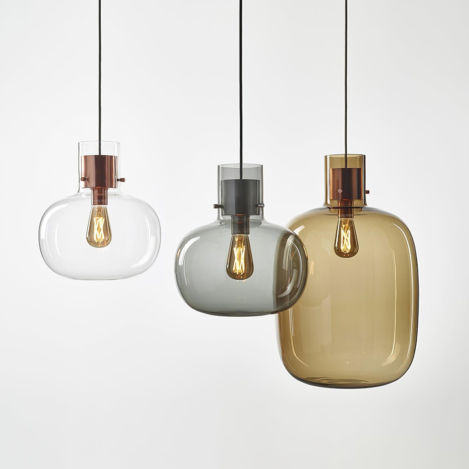 Cambre Glass Pendant Light - Lumpaz