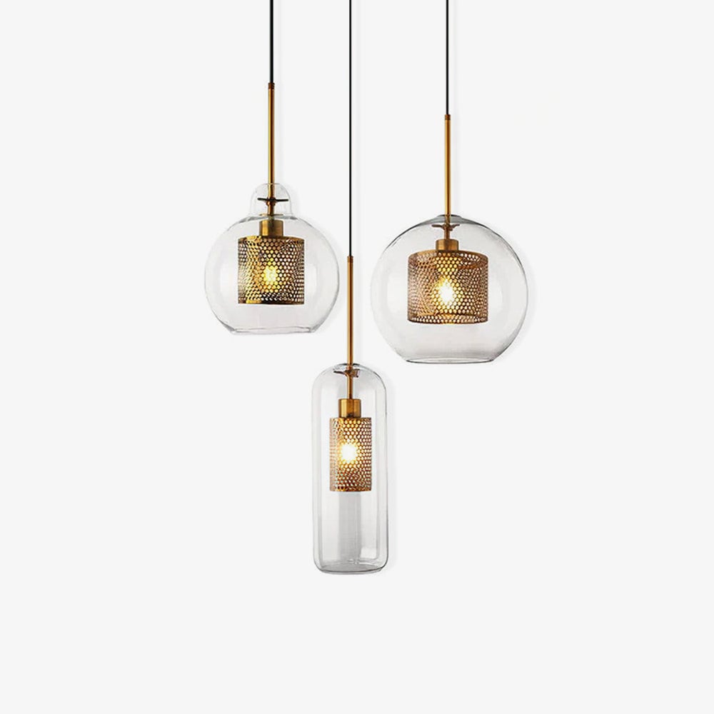 Chiswick Glass Pendant Light - Lumpaz