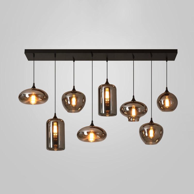 Bottle Glass Pendant Light - Lumpaz