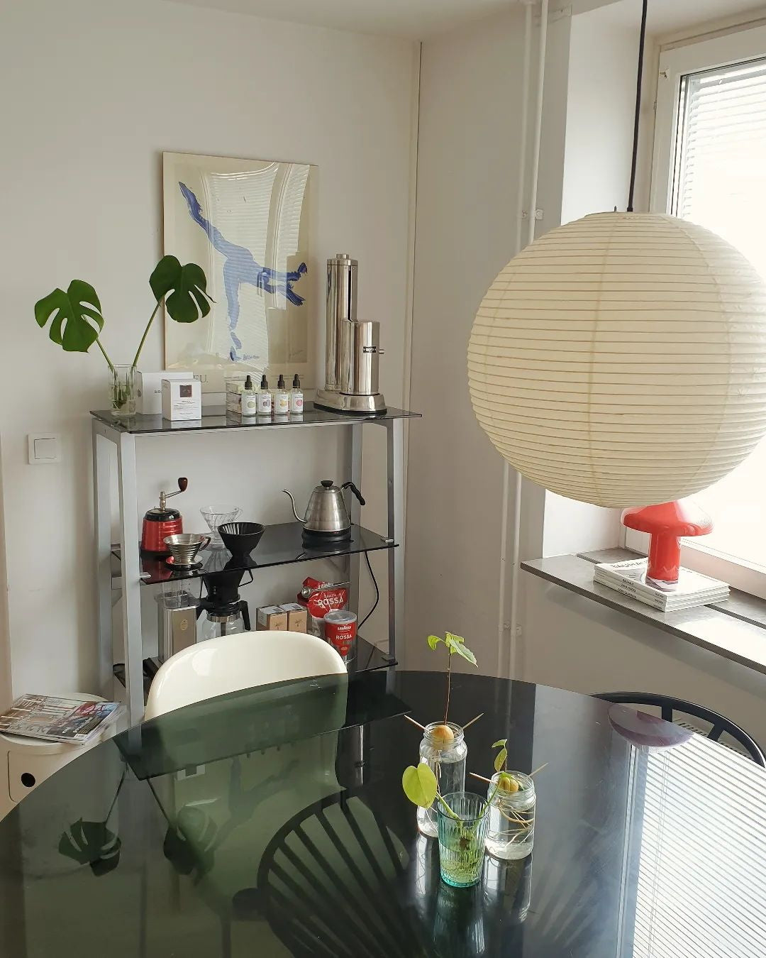 Washi Paper A Pendant Lamp - Lumpaz