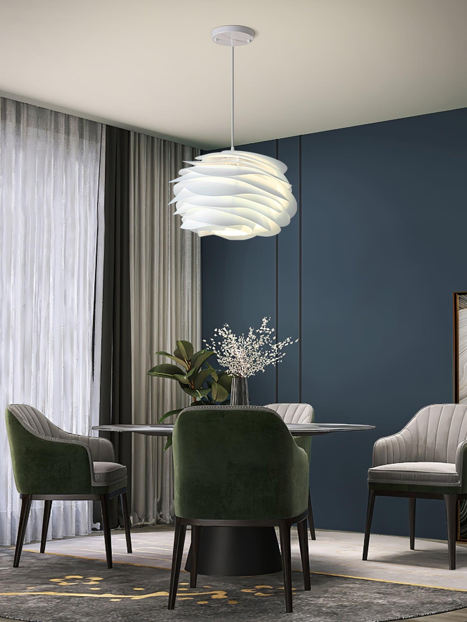 Rose Floral Pendant Light - Lumpaz