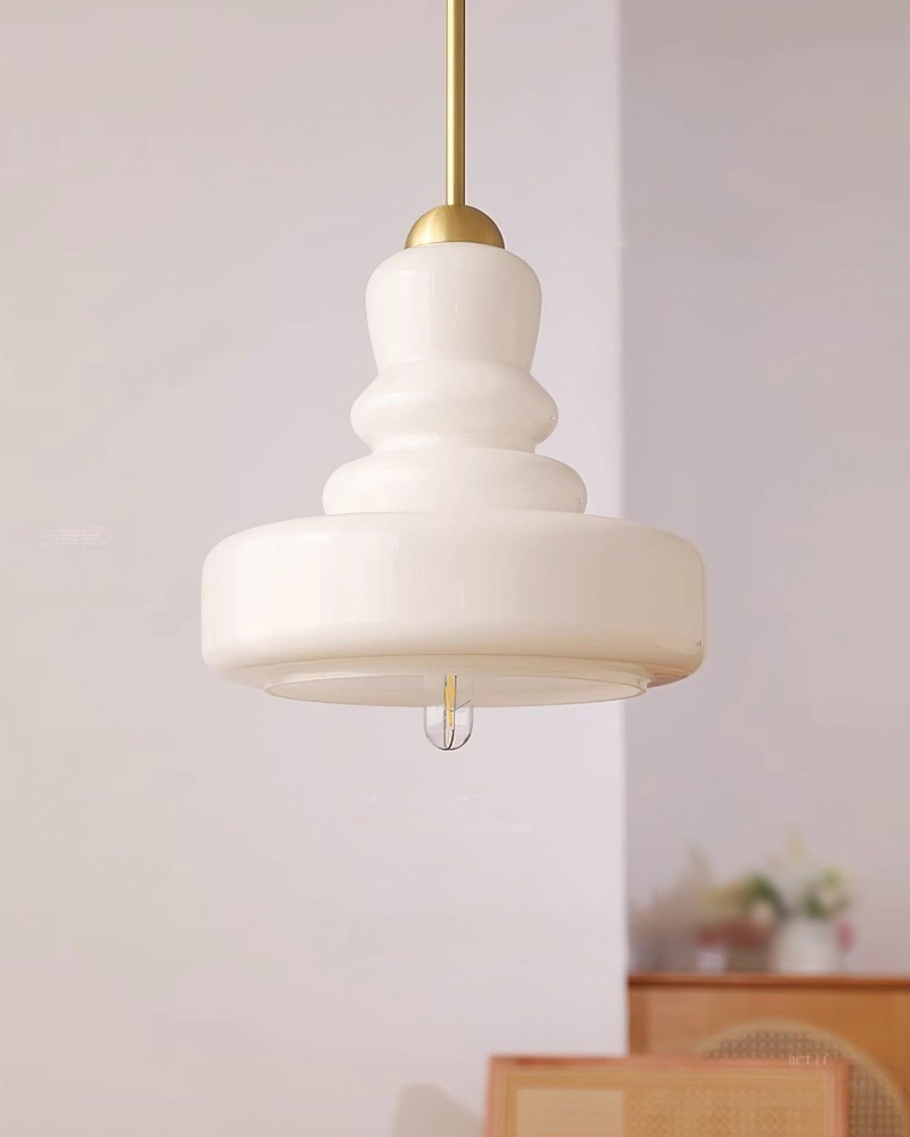 Schoolhouse Glass Pendant Light - Lumpaz