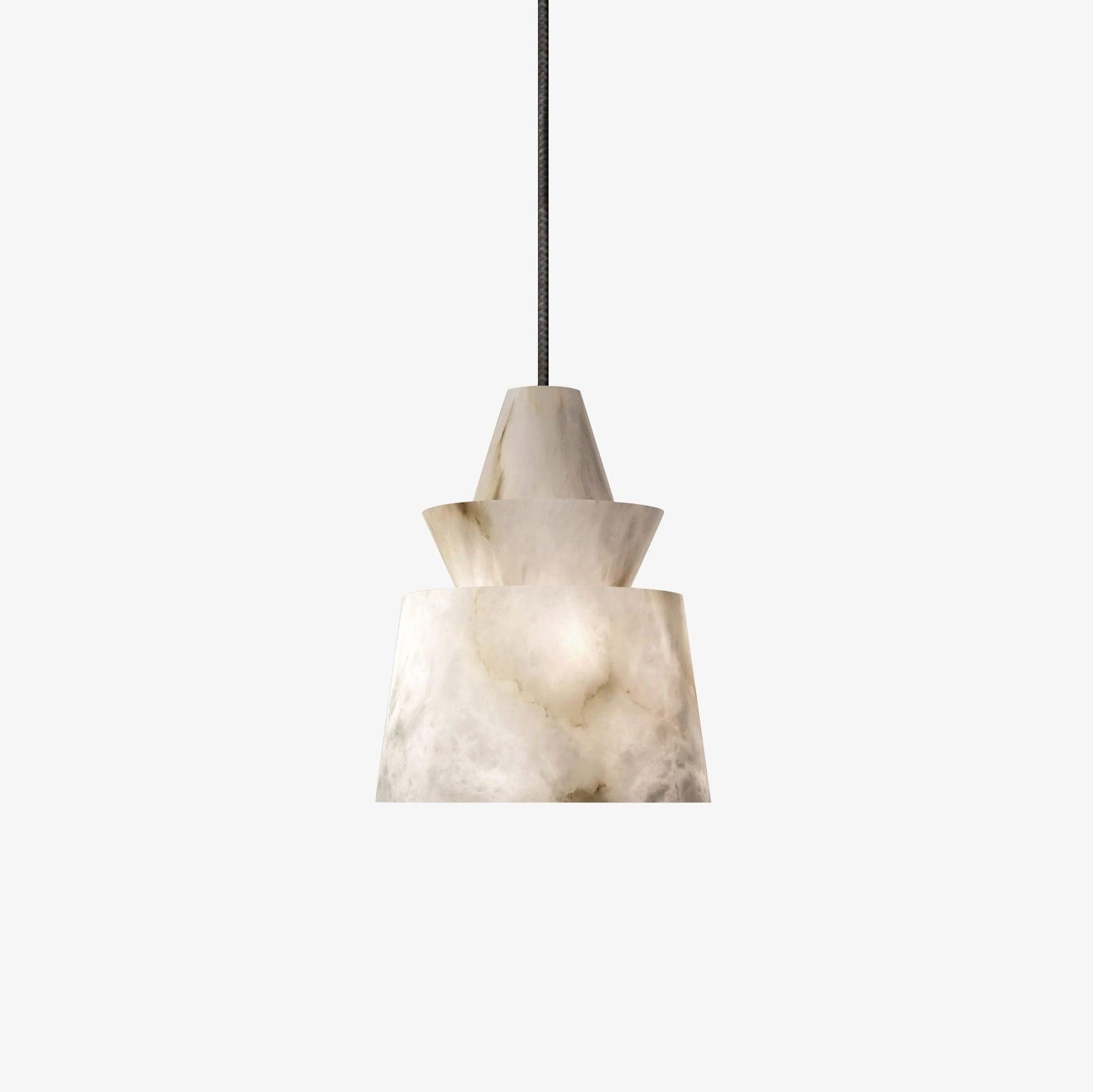 White Alabaster  Pendant Light - Lumpaz