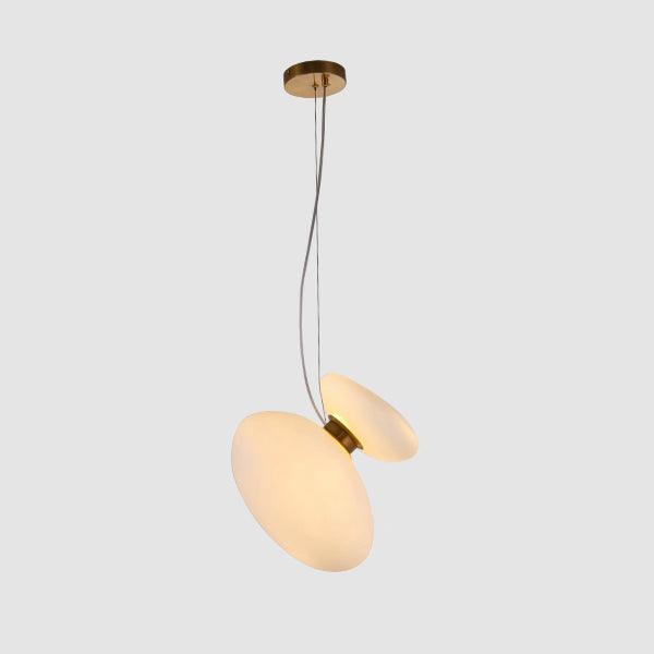 Translucent Frosted Glass Pendant Light - Lumpaz