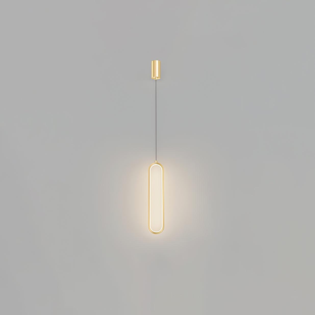 Long Oval LED Pendant Lamp - Lumpaz
