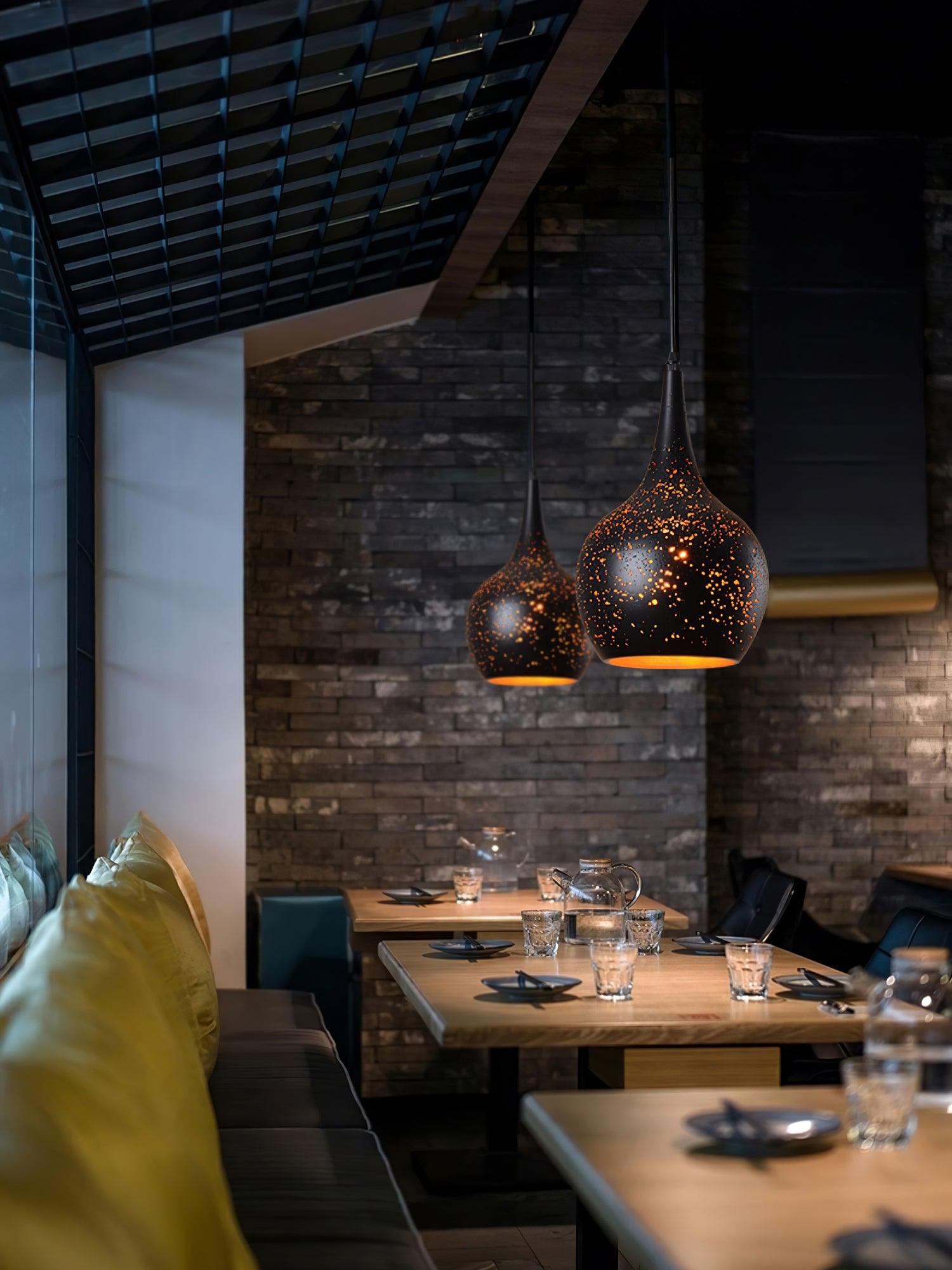 Hollow Industrial Pendant Lamp - Lumpaz