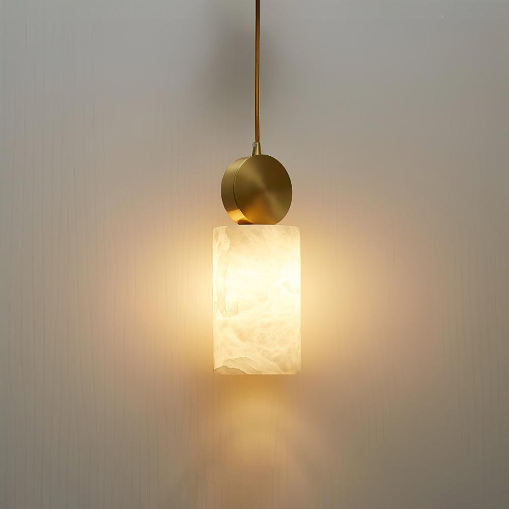 Etruscan Aabaster Pendant Light - Lumpaz