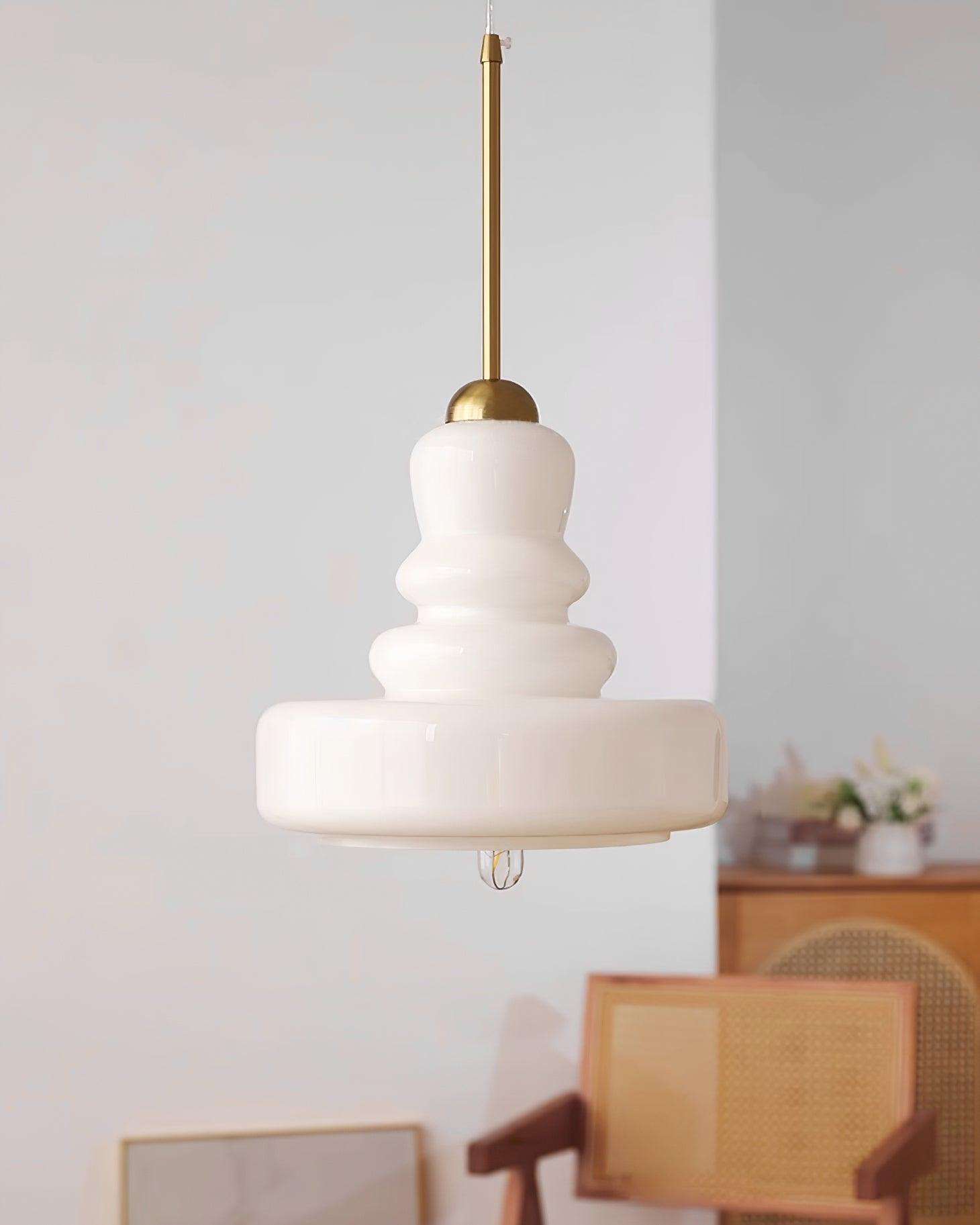 Schoolhouse Glass Pendant Light - Lumpaz
