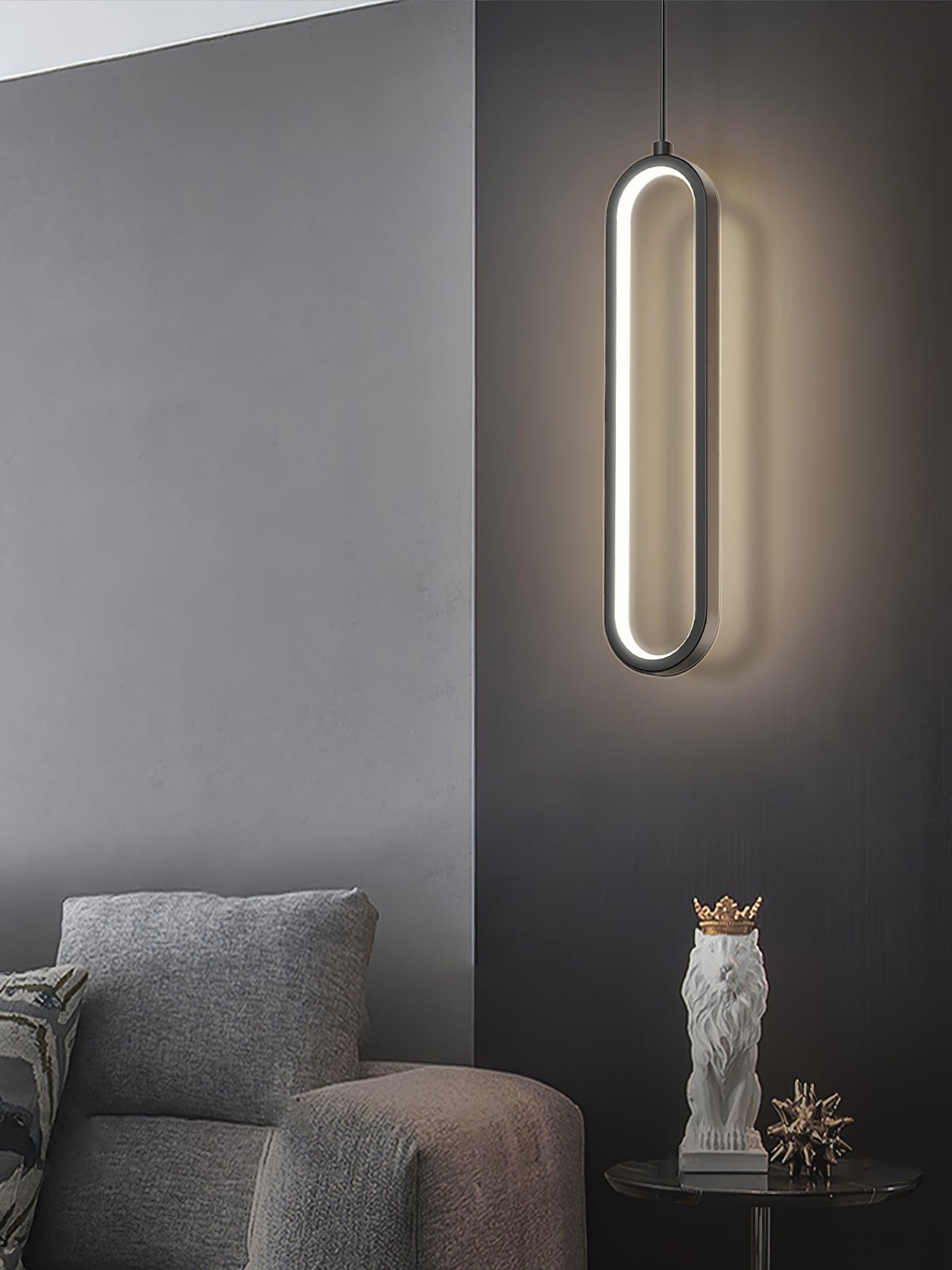 Long Oval LED Pendant Lamp - Lumpaz