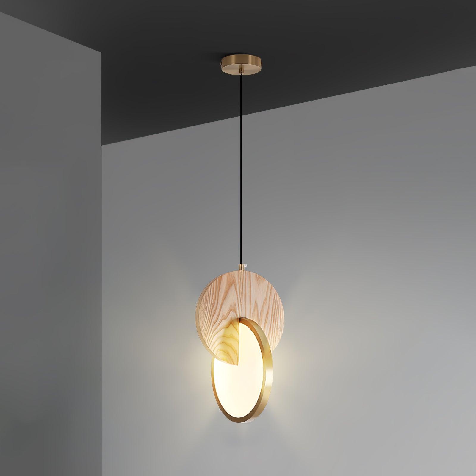 Double Disk Pendant Lamp - Lumpaz