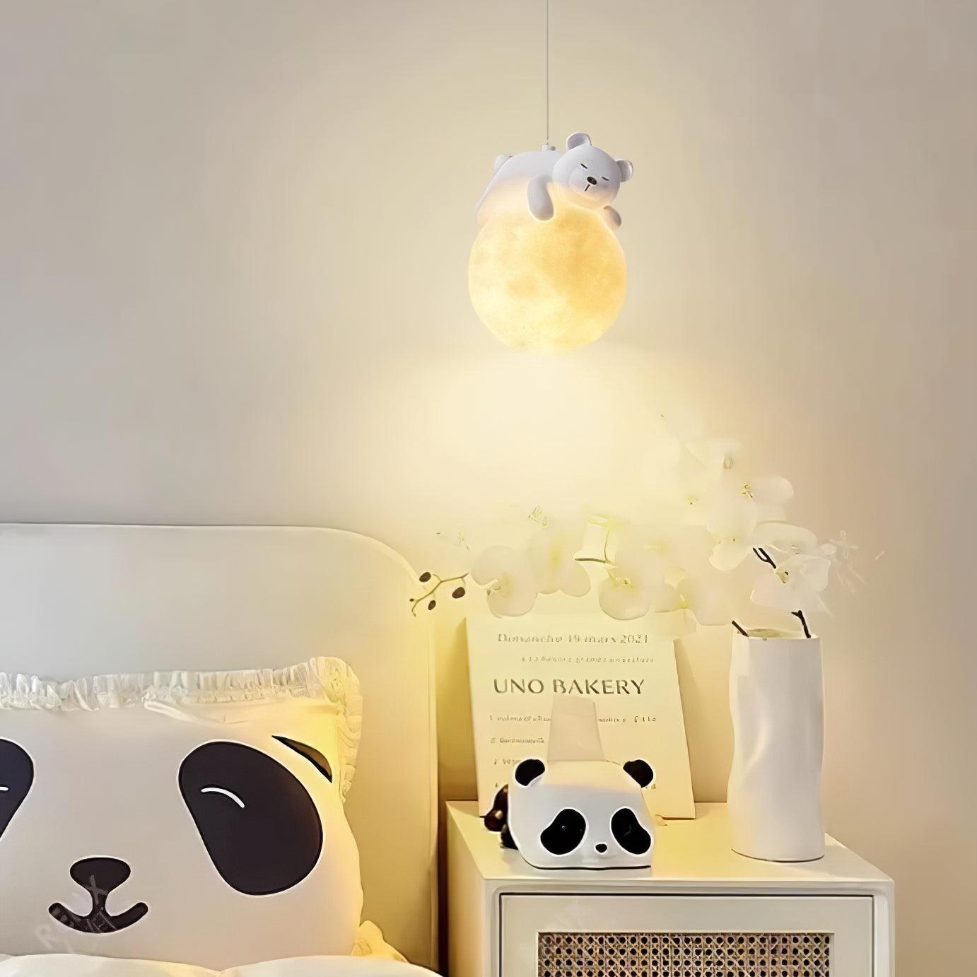 Animal Sleeping Pendant Lamp - Lumpaz