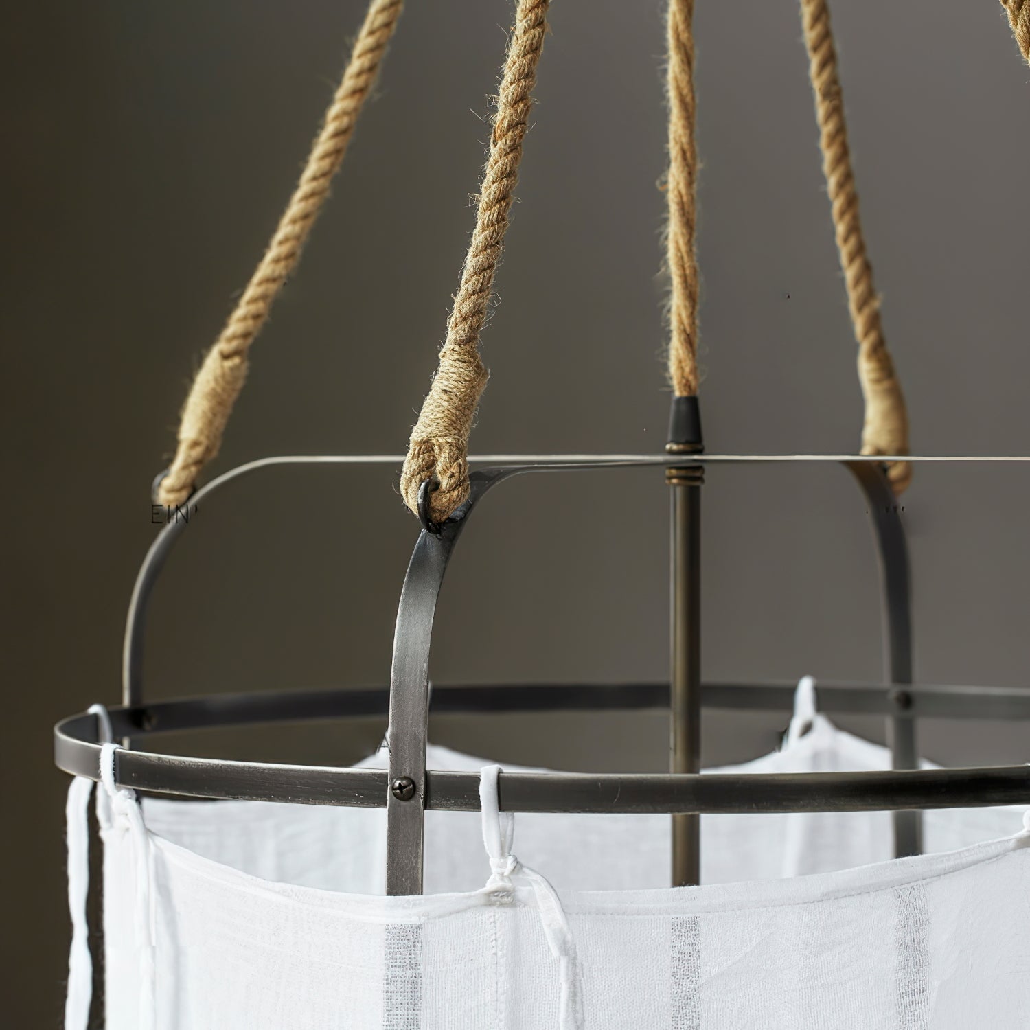 Provence Linen Pendant Light - Lumpaz