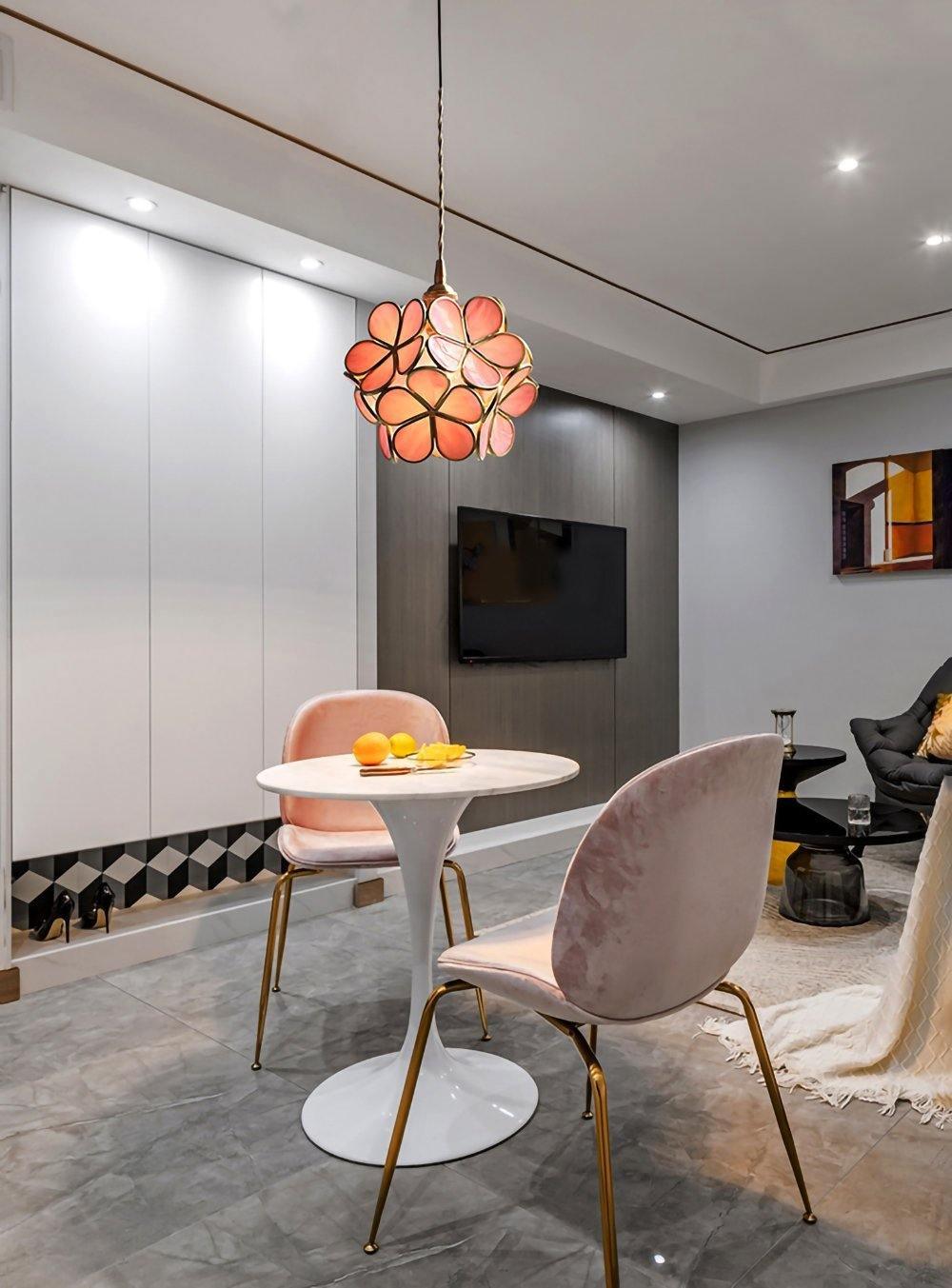 Glass Petal Pendant Light - Lumpaz