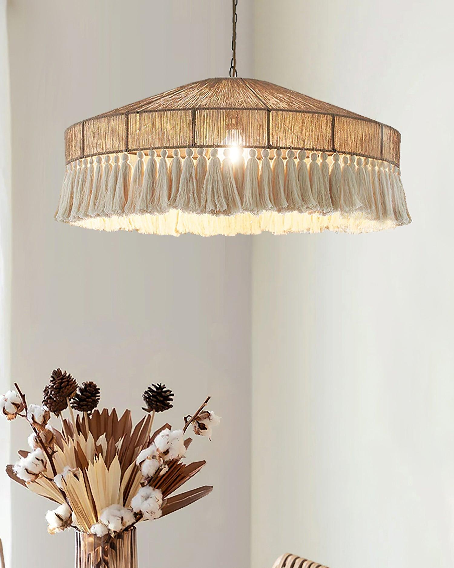Bohemian Fringe Pendant Lamp - Lumpaz