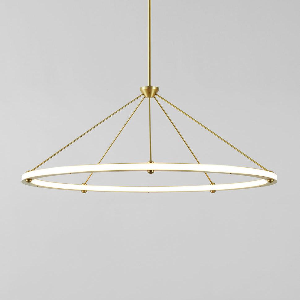 Cascading Ring Circle Pendant Lamp - Lumpaz