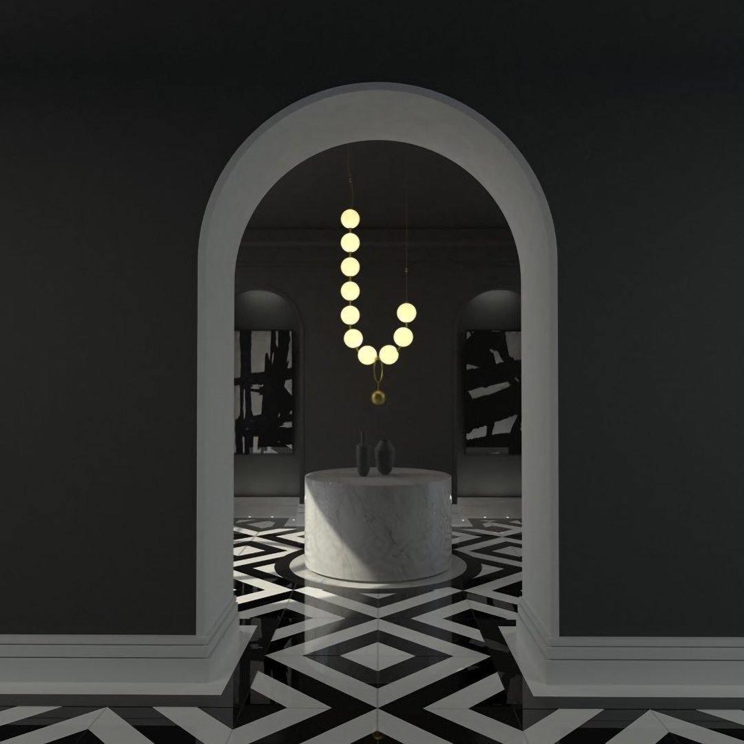 Necklace LED Pendant Lamp - Lumpaz