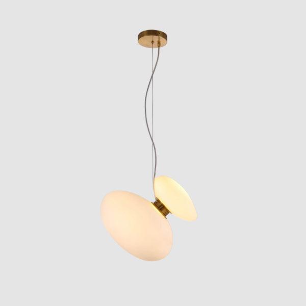 Translucent Frosted Glass Pendant Light - Lumpaz