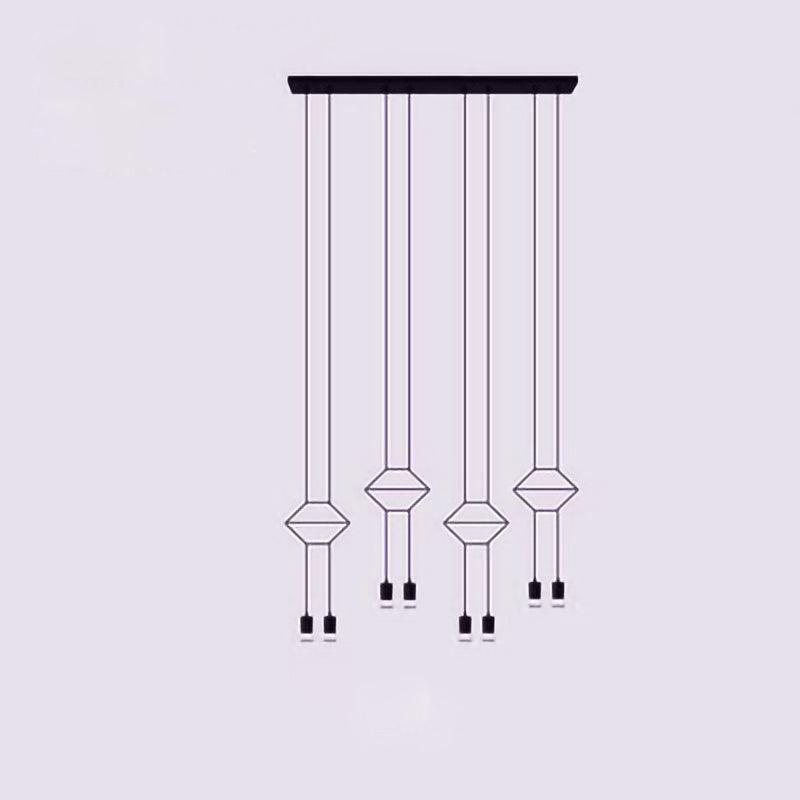 Line Art Pendant Light - Lumpaz
