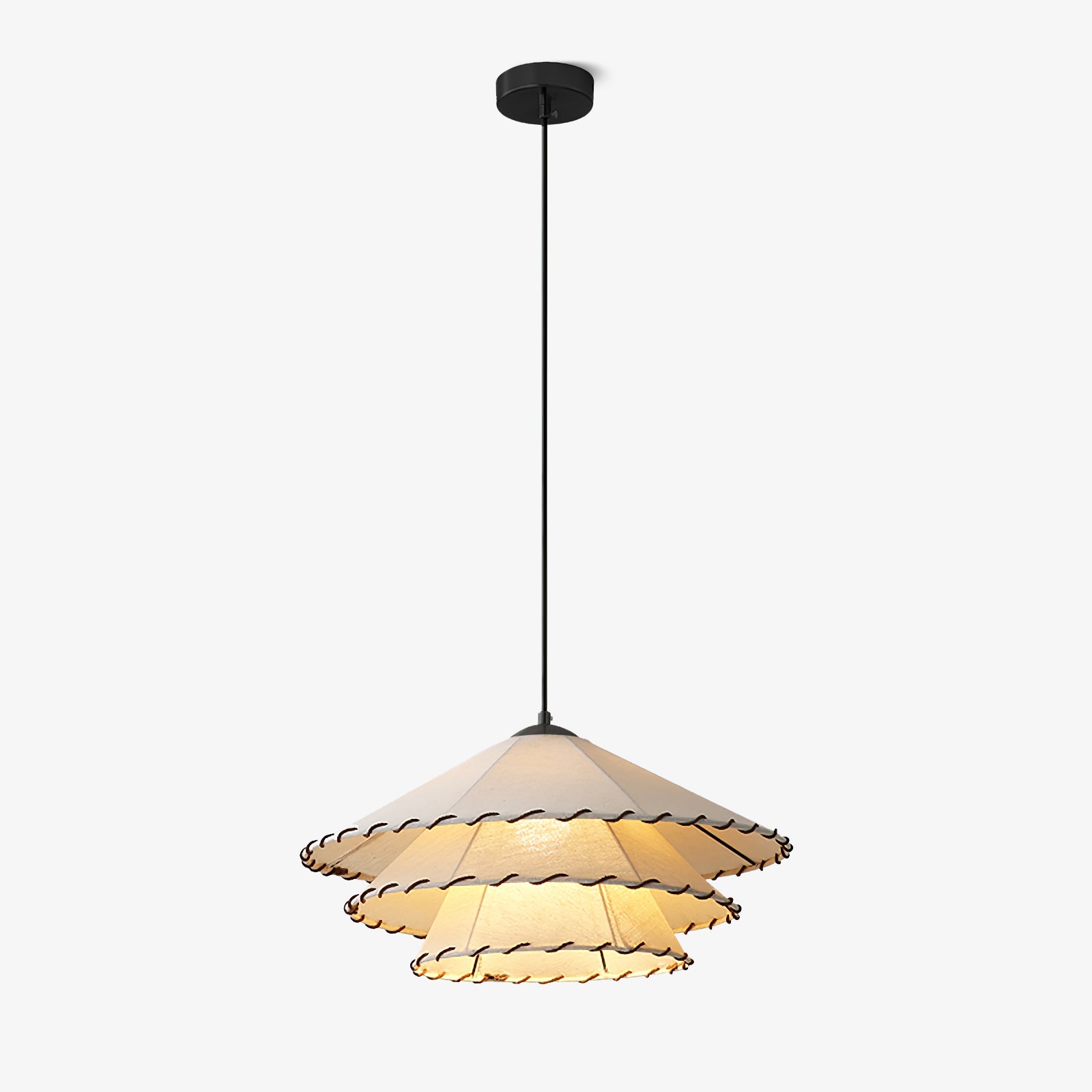 Lotus Leaf Fabric Pendant Light - Lumpaz