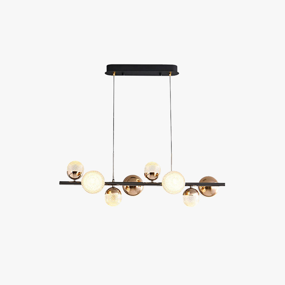 Valentina Glass Modern Bubbles Pendant Light - Lumpaz
