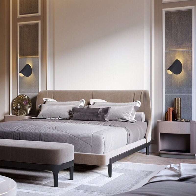 Eveline LED Wall Reading Lamp 360° Rotatable, Bedside & Living Room - Lumpaz