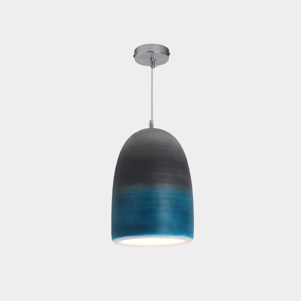 Zaid Rock Art Deco Pendant Light, 3 Color - Lumpaz