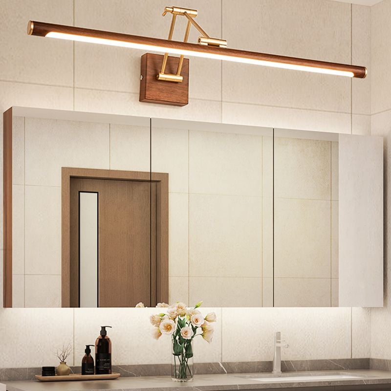 Ozawa Nordic Linear Adjustable Swing Arm Vanity Wall Lamp - Lumpaz
