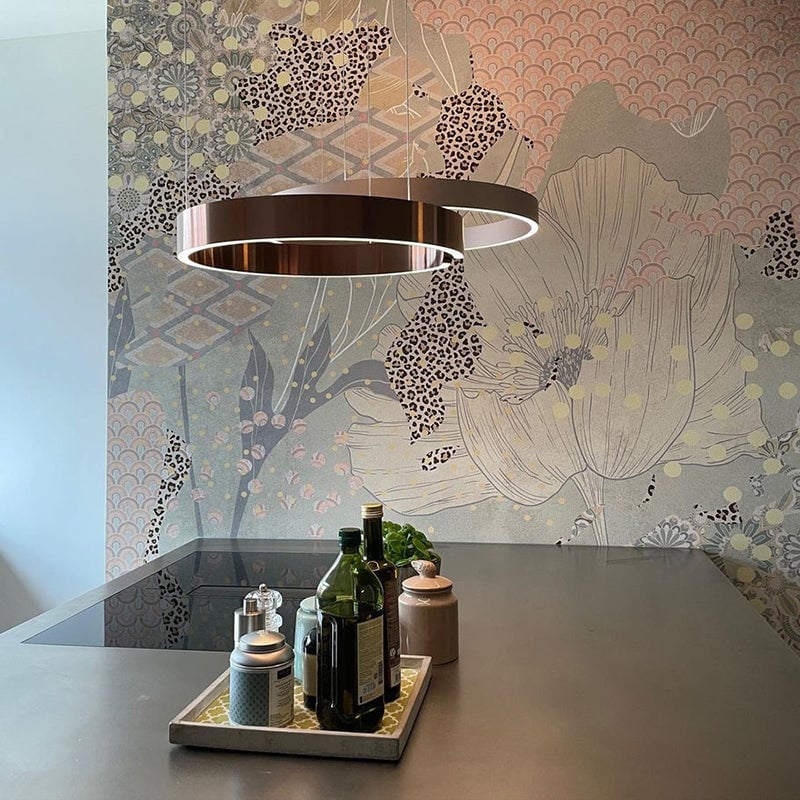 Edge Circle Pendant Light, LED, 4 Color Dining Room - Lumpaz