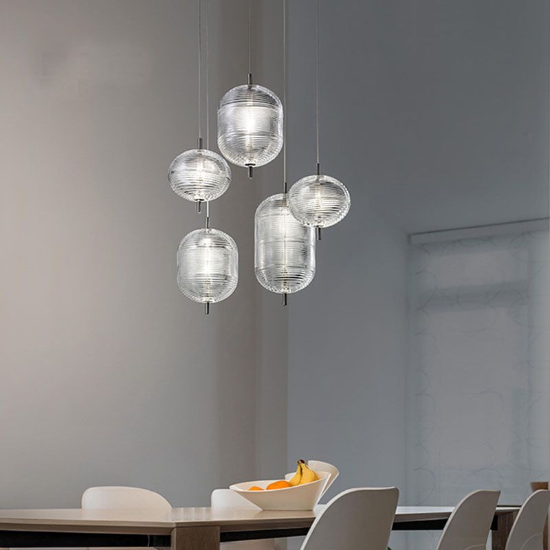 Hailie Designer Art Modern Pendant Light, Black/Gold - Lumpaz
