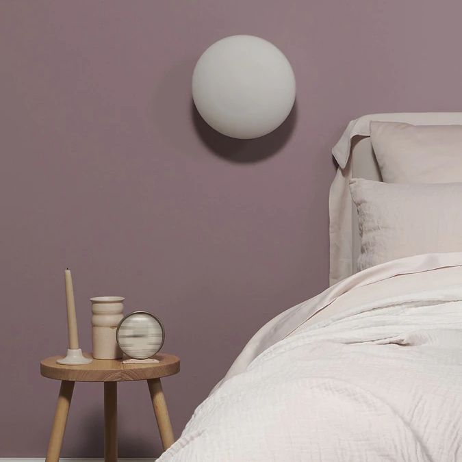 Valentina Modern Globe Shape Vanity Metal Glass LED Wall Lamp - Lumpaz