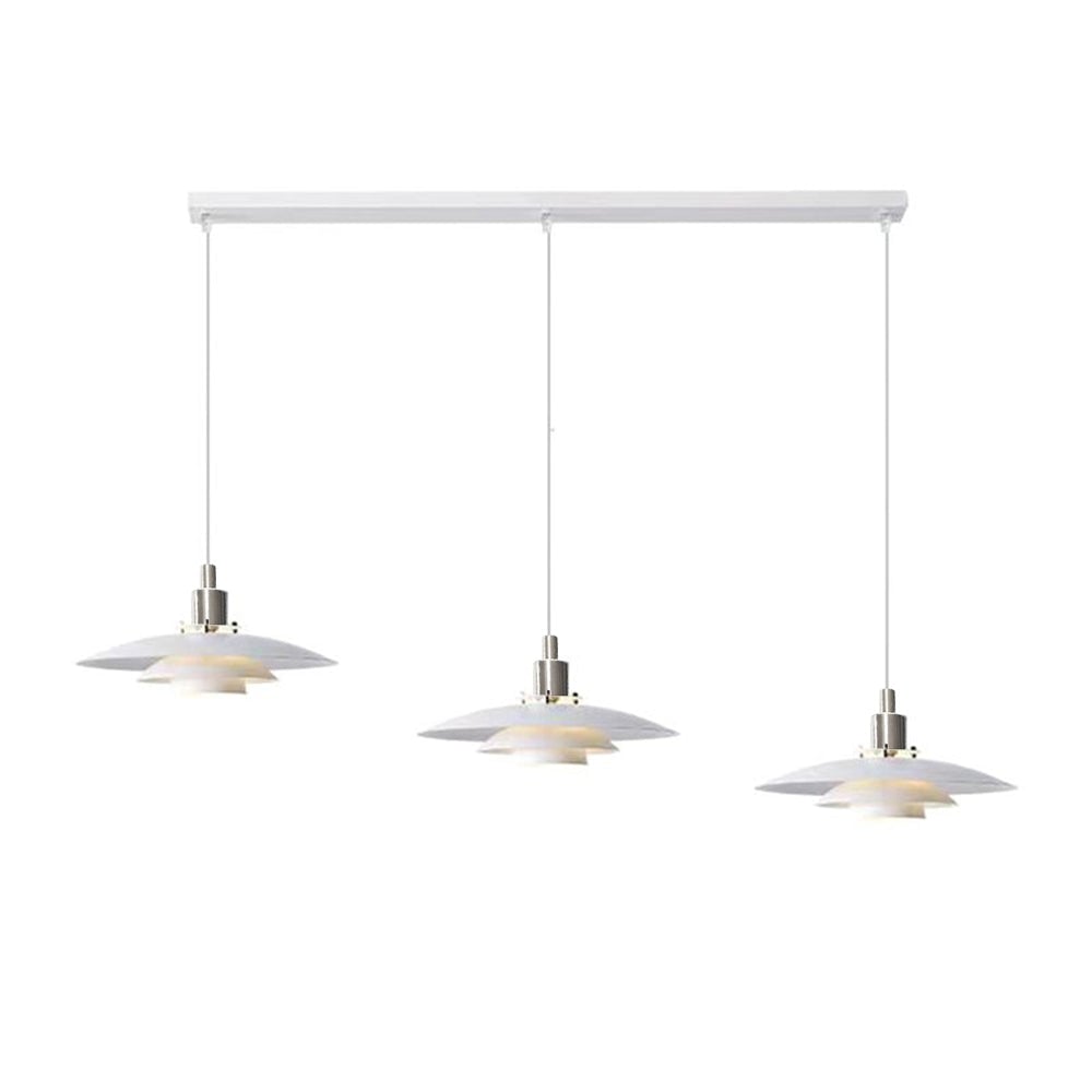 Carins Cluster White Nordic Pendant Light Living Room/Kitchen - Lumpaz