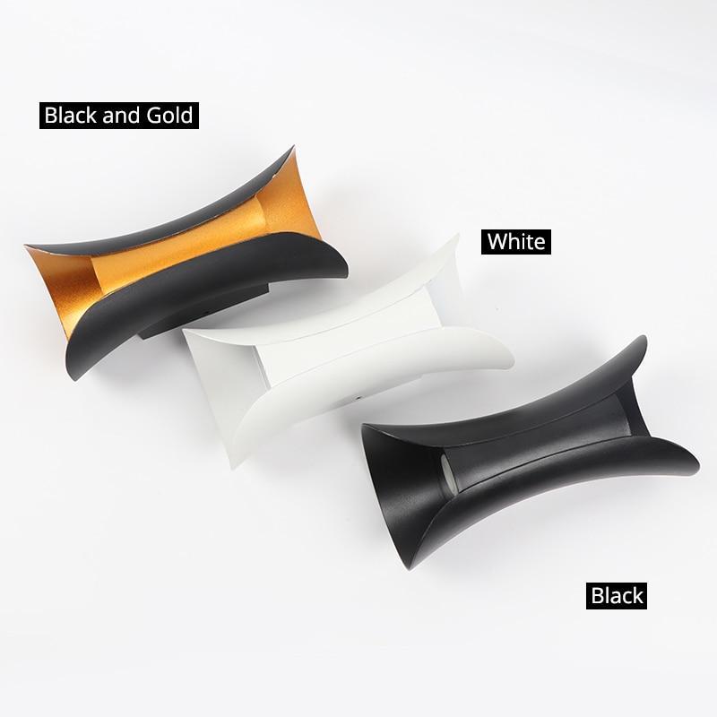 Orr Modern LED Outdoor Wall Light Gold/White Garden/Corridor - Lumpaz