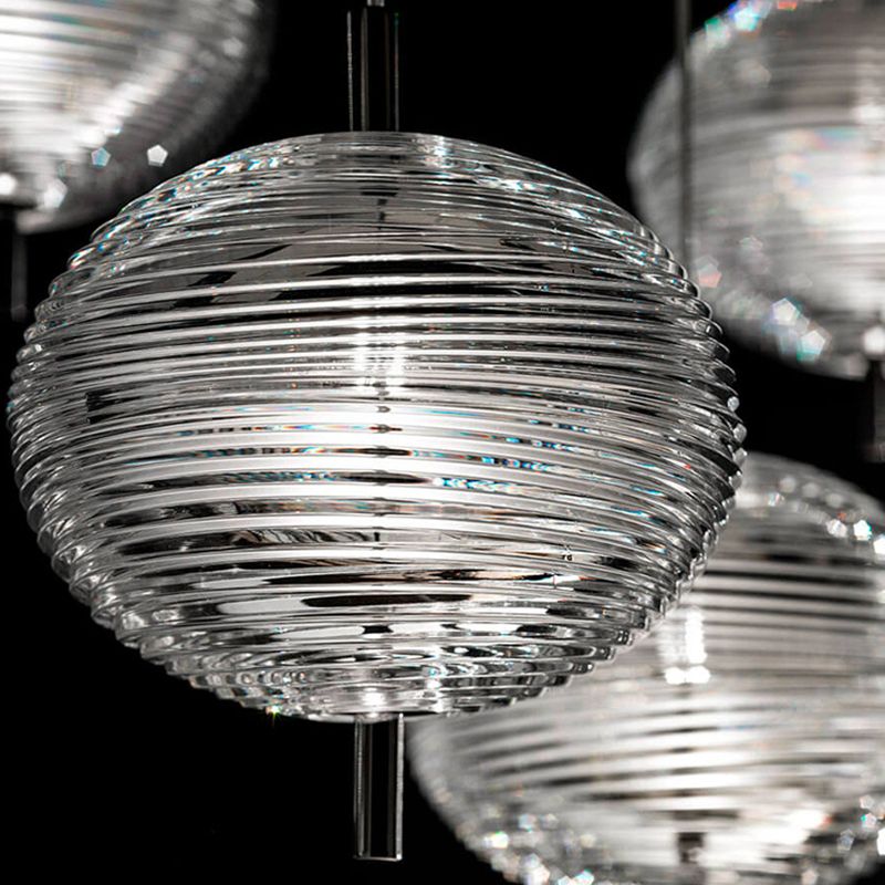 Hailie Designer Art Modern Pendant Light, Black/Gold - Lumpaz