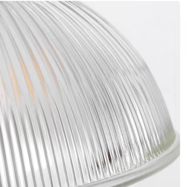 Alessio Simple Bowl Metal/Glass Pendant Light, Clear, Dining Room - Lumpaz