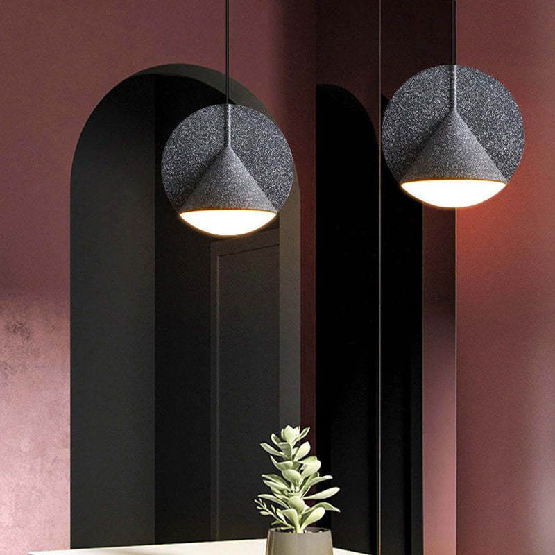 Zaid Modern LED Colorful Shade Hanging Pendant Light - Lumpaz