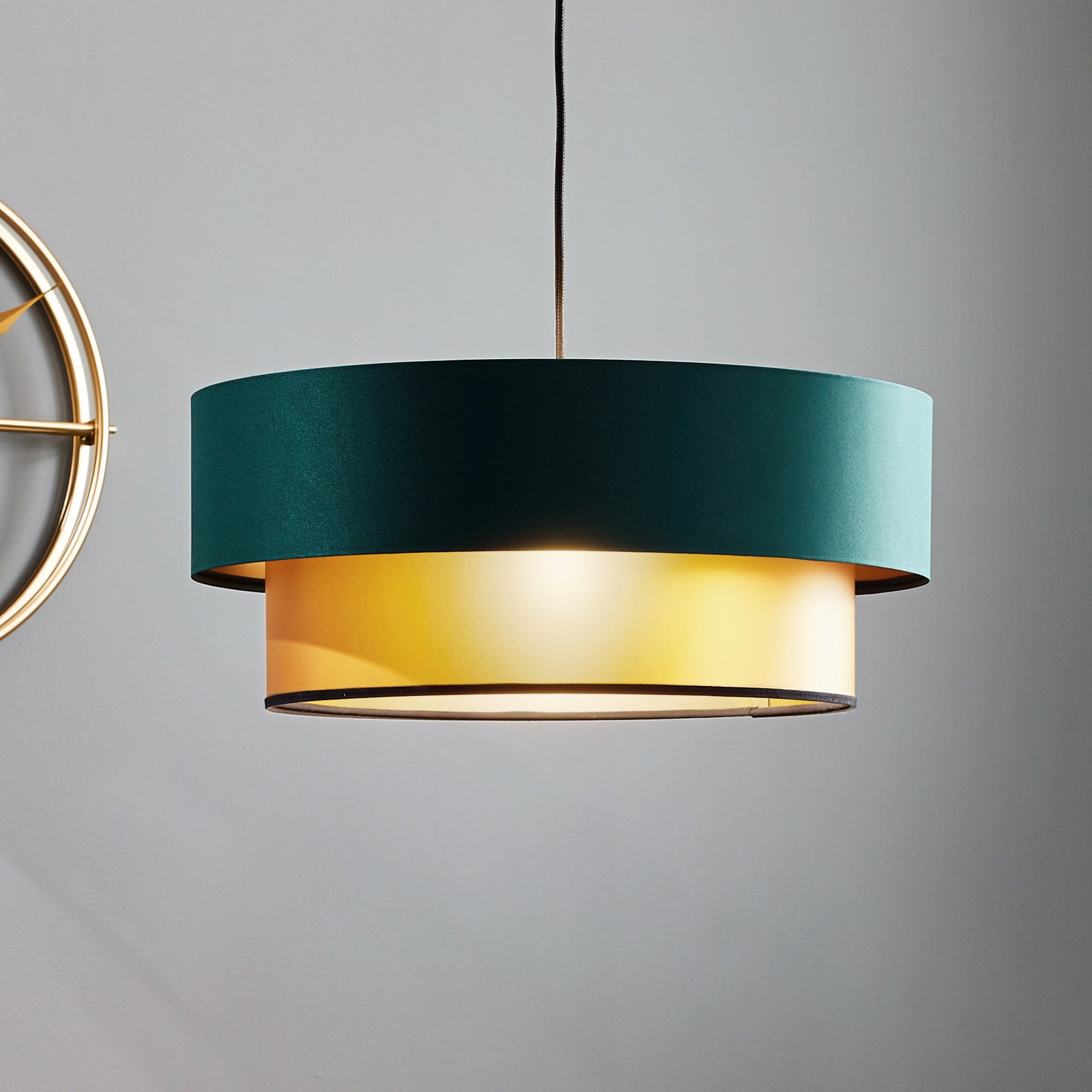 Morandi Double-layer Pendant Light Bedroom, Living Room - Lumpaz