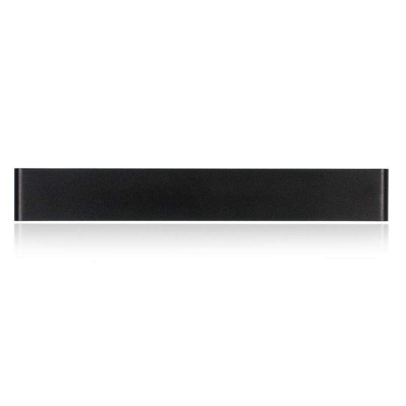 Edge Minimalist Wall Lamp, Black/White - Lumpaz