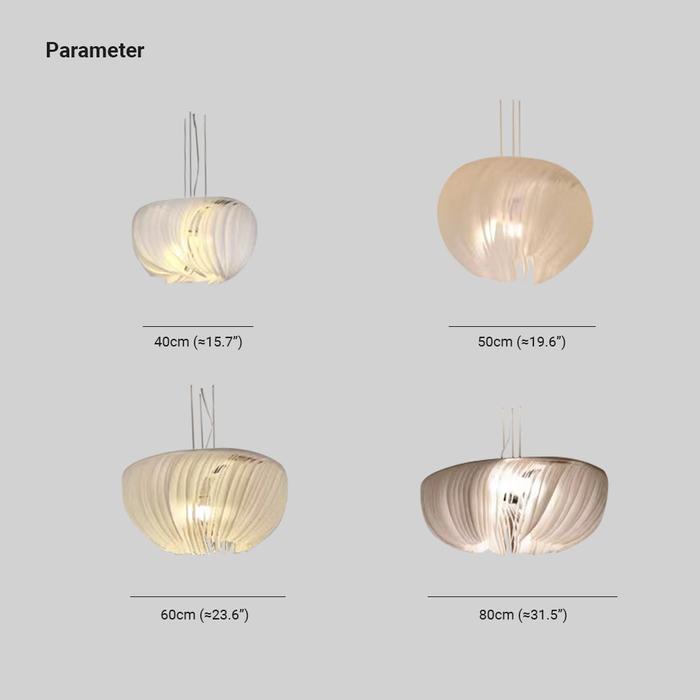 Renée Nordic Circle Nature Pendant Light, Living Room/Dining Room - Lumpaz