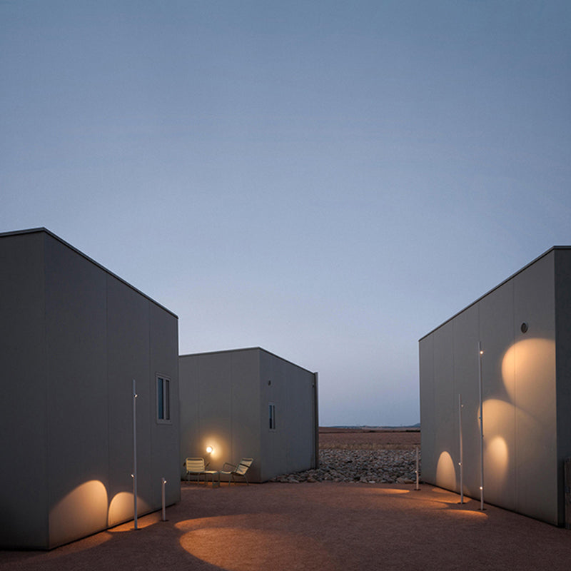 Orr Modern Waterproof Outdoor Wall Lighting, White & Black - Lumpaz