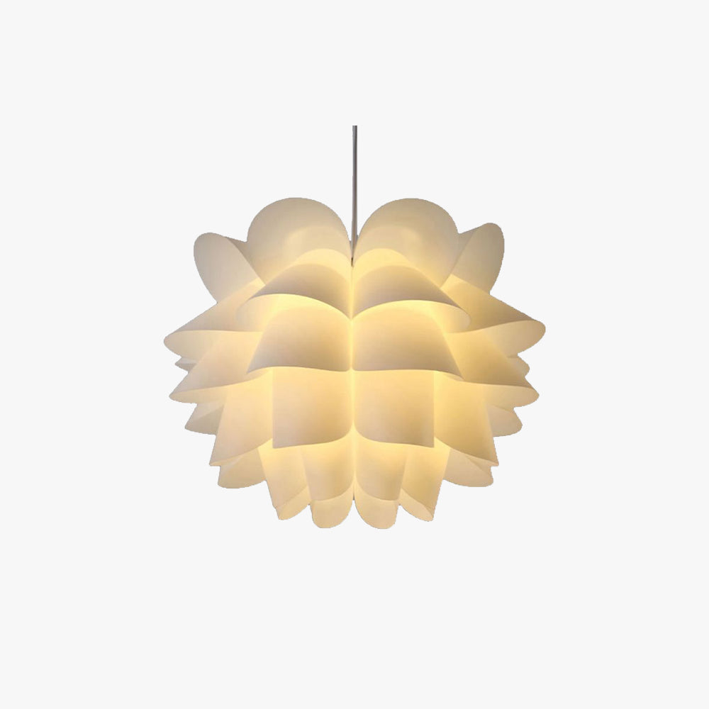 Cairns Nordic White Flower Pendant Light - Lumpaz