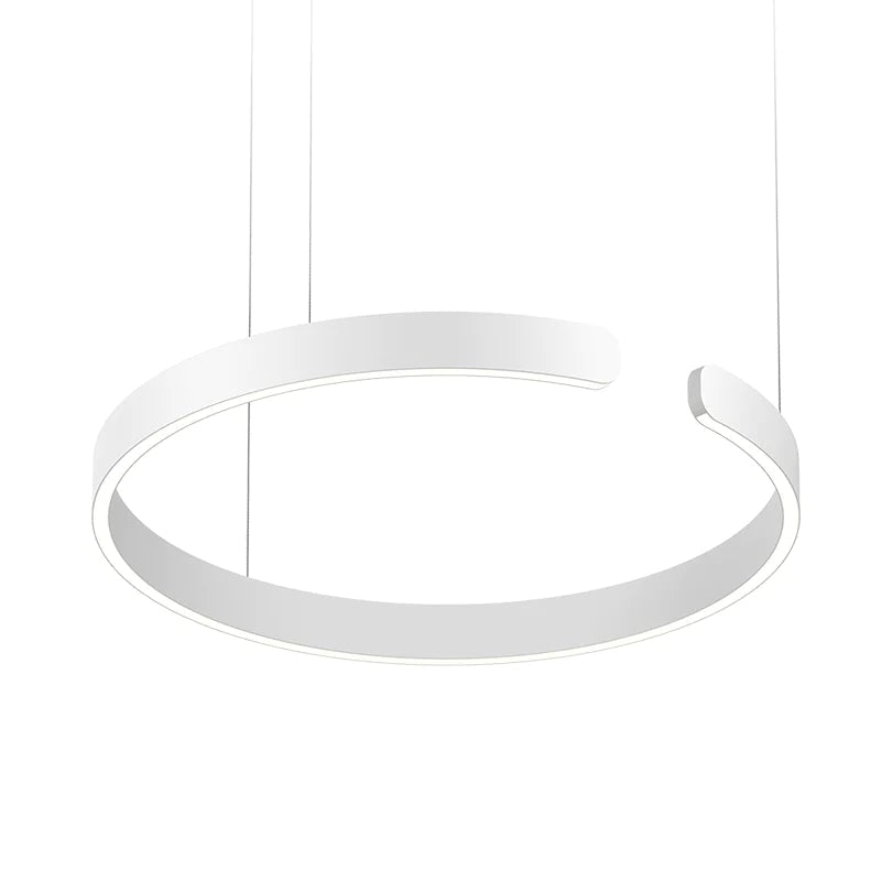 Edge Circle Pendant Light, LED, 4 Color Dining Room - Lumpaz