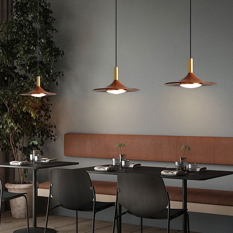 Carins Rustic Cap-shaped Wooden Pendant Light, Natural Wood - Lumpaz