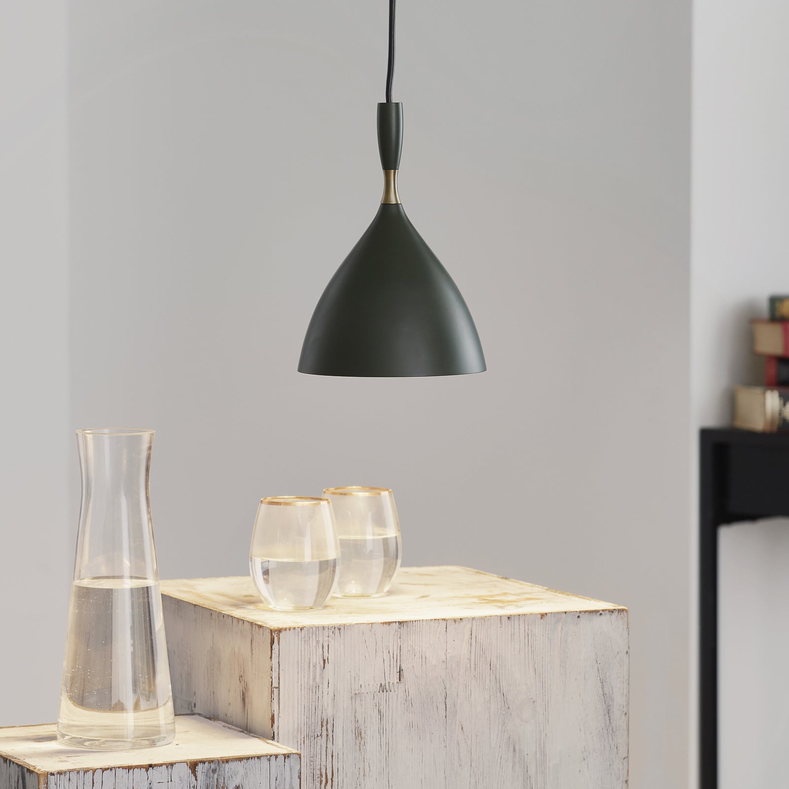 Morandi Metal Colorful Single Pendant Light Bedroom/Living Room - Lumpaz